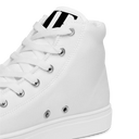AIFFIA Logo WHT OUT Women’s high top canvas shoes