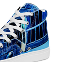 AIFFIA BLDG 1 WHT Women’s high top canvas shoes