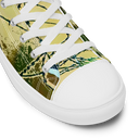 B&G Afghan Wire 1 WHT Women’s high-top canvas shoe