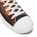 El Chapo Sunset Brunch WHT Women's High Top canvas shoes