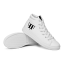 AIFFIA Logo WHT OUT Women’s high top canvas shoes