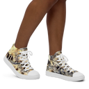 AIFFIA Motherland WHT Women’s high top canvas shoes