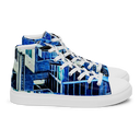 AIFFIA BLDG 1 WHT Women’s high top canvas shoes