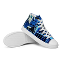 AIFFIA BLDG 1 WHT Women’s high top canvas shoes