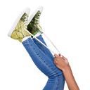 B&G Afghan Wire 1 WHT Women’s high-top canvas shoe