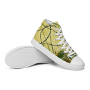 B&G Afghan Wire 1 WHT Women’s high-top canvas shoe