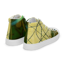 B&G Afghan Wire 1 WHT Women’s high-top canvas shoe