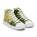 B&G Afghan Wire 1 WHT Women’s high-top canvas shoe