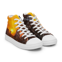 El Chapo Sunset Brunch WHT Women's High Top canvas shoes
