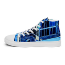 AIFFIA BLDG 1 WHT Women’s high top canvas shoes