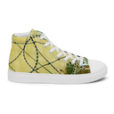 B&G Afghan Wire 1 WHT Women’s high-top canvas shoe