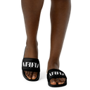 AIFFIA Logo BLK OUT Women's slides