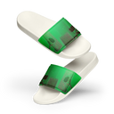 ABS Green Mic 1 WHT Women's slides